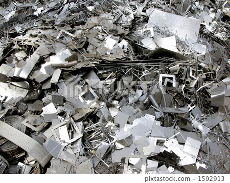 Stainless steel and aluminum scrap of aluminum 1592913