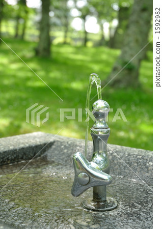 Park drinking fountain Park drinking fountain 1592982