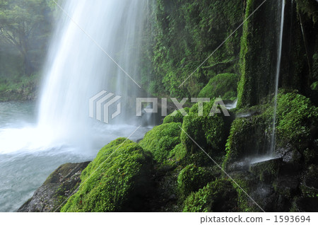 Waterfall of Kyushu Blessing waterfall 1593694