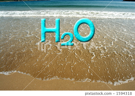 Wave beach and sea character (H2O) 1594318