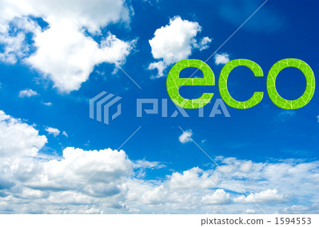 Sky and leaf letters (eco) Sky and leaf letters (eco) 1594553