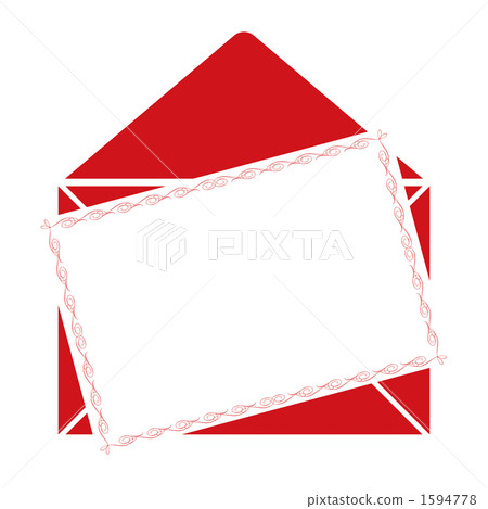 Message card / red Message card / red 1594778