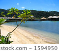Water cottage beach resort 1594950