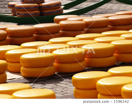 Cheese city of Alkmaar, the Netherlands 1596142