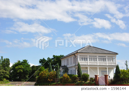 Minato Jinjinkan and blue sky 1596144