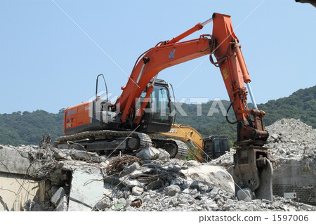 Disassembly site shovel car ③ Disassembly site shovel car ③ 1597006