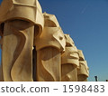 World Heritage Casa Mila face type chimney 1598483