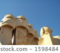 World Heritage Casa Mila face type chimney 1598484