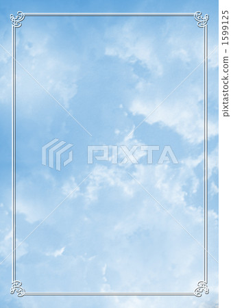 Blue sky background with decorative ruling Blue sky background with decorative ruling 1599125