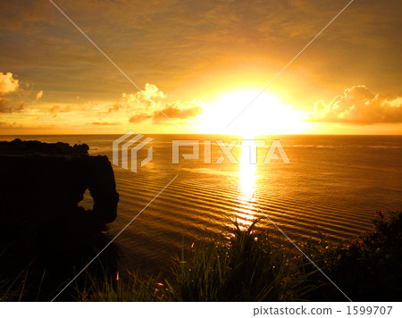 日落和Manza頭髮 - 美麗的波浪模式 - 日落和Manza頭髮 - 美麗的波浪模式 - 1599707