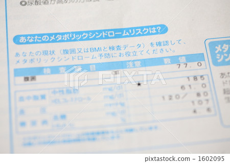 檢驗項目 生活方式病 體檢 1602095