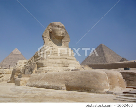 獅身人面像和金字塔 1602463