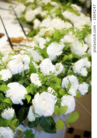 decorative flowers, flower arrangement, nuptials 1604247