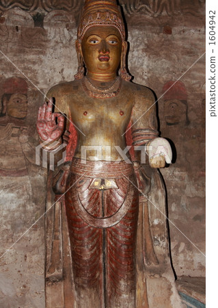 Dambla洞的菩薩雕象 1604942