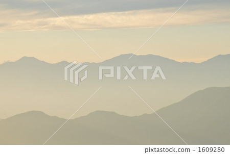 mountain range, watercolors, fuji subaru line 1609280
