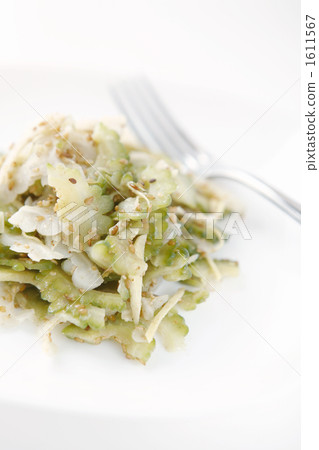 White and green sesame oil sesame oil salad White and green sesame oil sesame oil salad 1611567