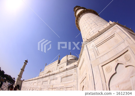 阿格拉 泰姬陵 萬里無雲 1612304