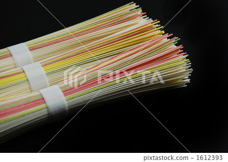 thin wheat noodles, hiyamugi, iced noodles 1612393