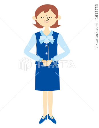 Office woman / bow Office woman / bow 1613753
