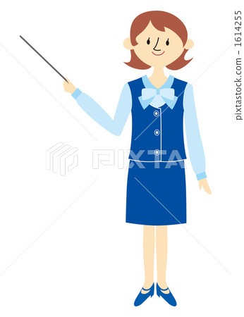 Office woman / instruction / explain Office woman / instruction / explain 1614255