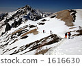 Walk the residual snow 1616630