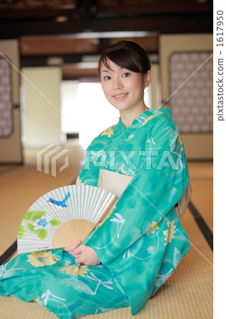 A woman in a yukata 1617950