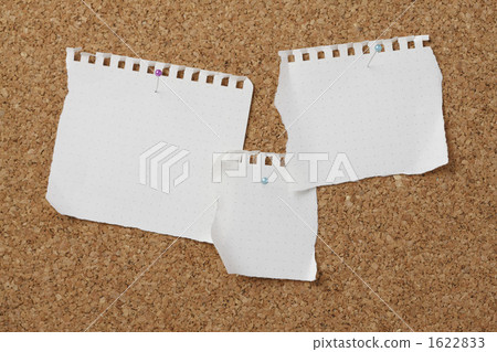 軟木板和備忘錄 1622833