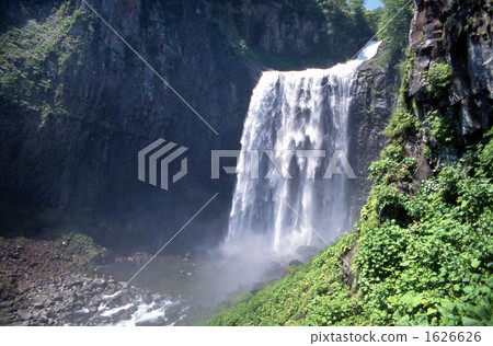 瀑布 自然景色 地標 1626626