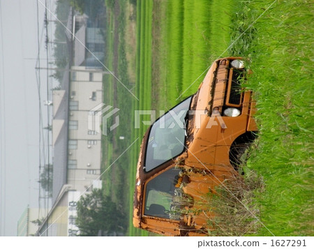 Stock Photo: scrap, scrapping, light motor vehicle