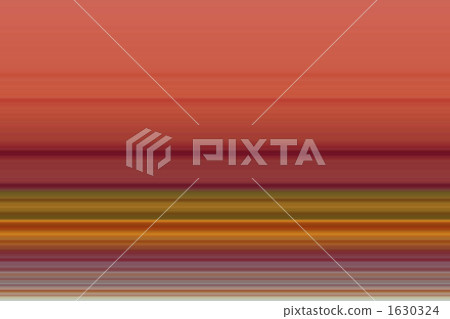 Gradation Horizontal Line Texture - Red type (Orange) 1630324