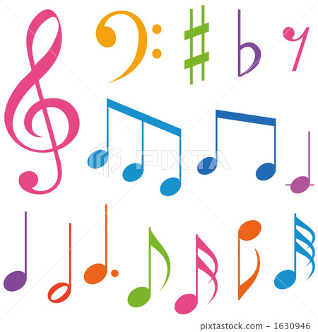 Illustration of colorful notes 1630946