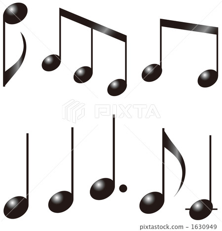 Illustration of musical notes 1630949