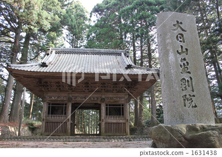 stone monument, temple gate, mori (town) 1631438