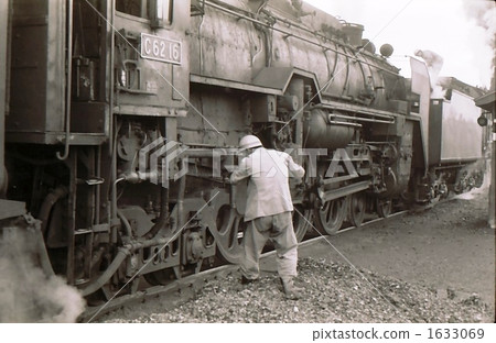 C62 Double checking in progress Hokkaido Hakodate main line Kutchan Showa era 46 years 1633069