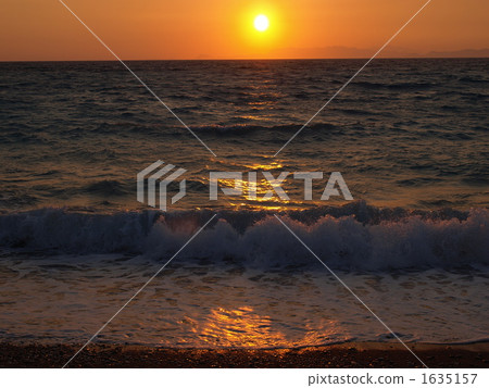 “Rhodos”的“愛琴海日落”（希臘） 1635157