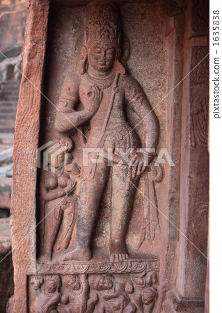 Bardham洞走廊走廊雕像 1635838