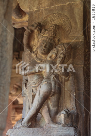 Wall sculpture of Durga Temple Wall sculpture of Durga Temple 1635919