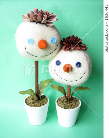 Snowman topiary 1636443