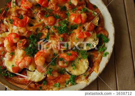 海鮮披薩 1638712