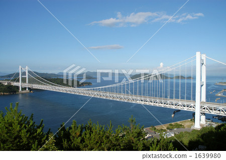 瀨戶大橋在夏天 1639980