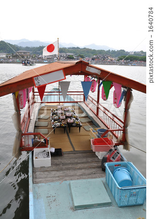 Yakata boat tourist festival of Mikuma River 1640784