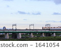火車 電氣列車 鐵路橋 1641054