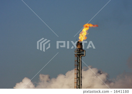 blaze, fire-flame, flare stack 1641180
