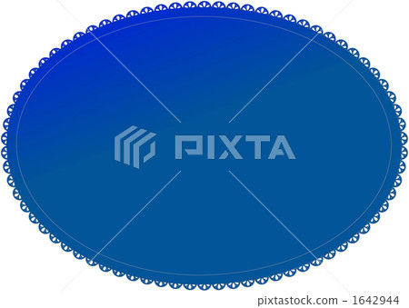 Blue lace plate 1642944