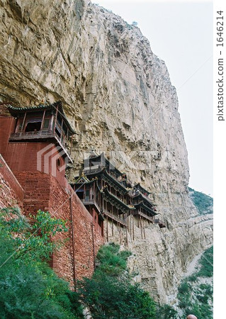古老站點山西省暫停寺廟，中國 1646214