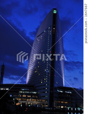 橫濱 夜晚時光 夜景 1647887