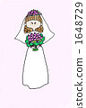 wedding dress, bride, girl 1648729