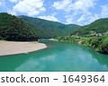 四萬十川 洪水期間連通淹沒的地方 大河 1649364