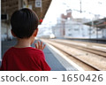 Boys to see off the bullet train 1650426