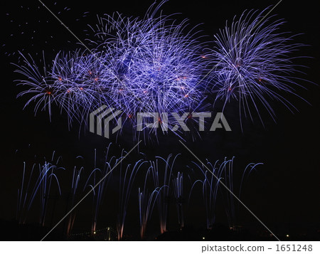 Tokyo bay Oka fire festival Ao no fireworks 1651248